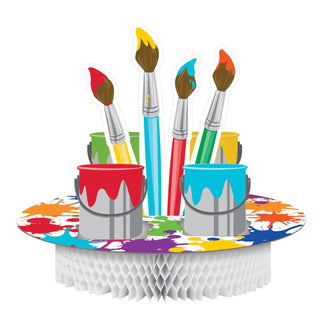 Art Party | Centrepieces | Rainbow Party 