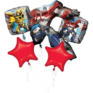 Transformers Party | Transformers Foil Balloon Bouquet | Licensed Foil Balloon Bouquet  