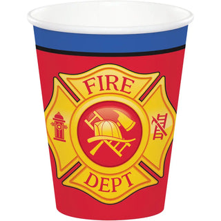 Fireman Cups | Fireman Party Supplies