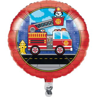 Fireman Foil Balloon | Fireman Party Supplies
