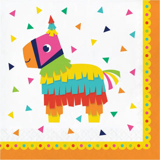Amscan | fiesta fun fringe pinata napkins lunch | fiesta party supplies nz