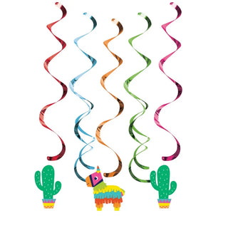 Creative Converting | fiesta fun cactus dizzy danglers | fiesta party supplies nz