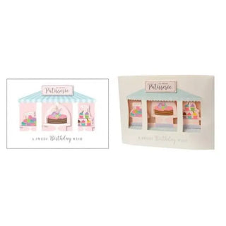 Patisserie Birthday Card - Paper Pop up Card