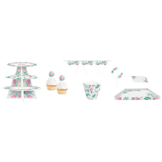 Floral Tea Party Treat Table Kit | Tea Party Supplies