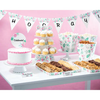 Floral Tea Party Treat Table Kit