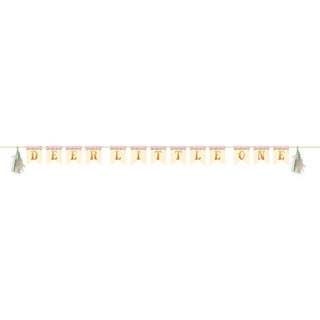 Deer Little One Ribbon Banner | Deer Little One Party Supplies