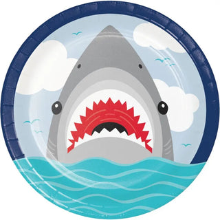Shark Party Plates | Shark Party Supplies