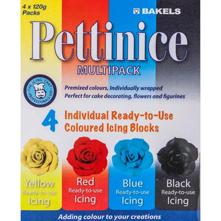 Pettinice Fondant Icing Multipack | Cake Decorating Supplies