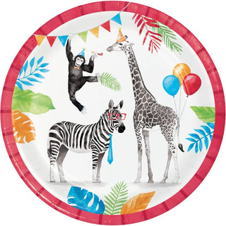 Party Animals Plates | Safari Animal Party Supplies