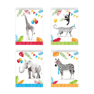 Party Animals Loot Bags | Safari Animal Party Supplies