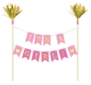 It's a girl banner | baby girl banners