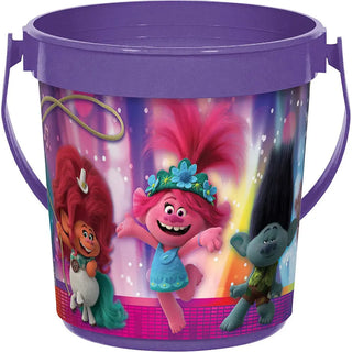 Trolls World Tour Treat Container | Trolls Party Supplies