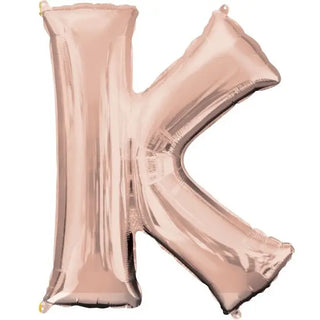 Anagram | Rose gold jumbo letter foil balloon