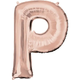 Anagram | Giant rose gold jumbo letter - P