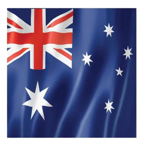 Amscan | australian flag lunch napkins | australia party supplies