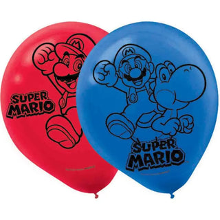 Super Mario Brothers Balloons | Super Mario Brothers Party Supplies NZ