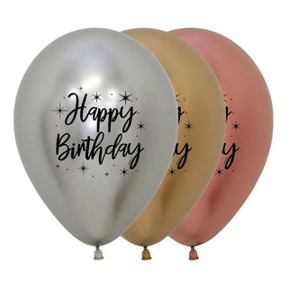 Sempertex / happybirthdayradiantreflexballoons / Balloons Latex 