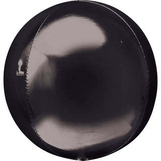 Qualatex | Black Orbz Balloon | Black Party Supplies