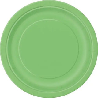 Lime Green Plates - Lunch 8 Pack | Unique