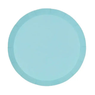 Five Star Pastel Blue Plates - Lunch | Baby Shower Party Theme & Supplies