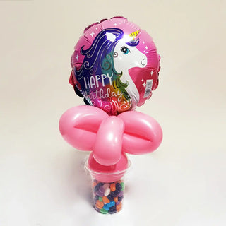 Sparkle Unicorn Balloon Candy Cup