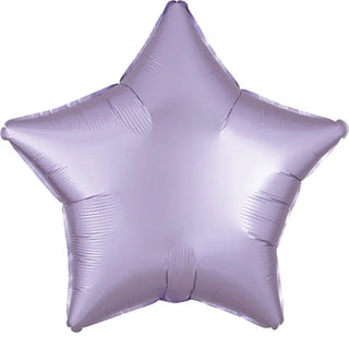 Satin Luxe Pastel Lilac Star Foil Balloon | Amscan