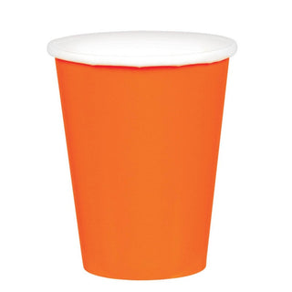 Orange Cups | Orange Party Supplies NZ