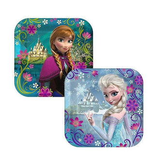 Frozen Party | Frozen Plates | Lunch Plates | Anna Elsa Party Plates 