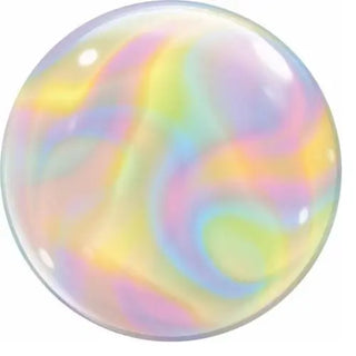 Qualatex / iridescentswirlsmarblebubbleballoon / Balloons