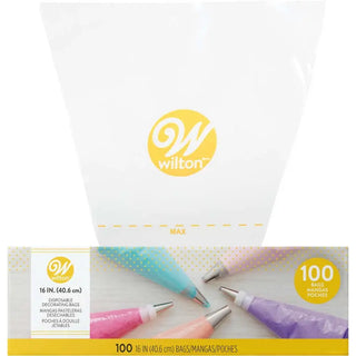 Wilton | 16" Disposable Decorating Bags | Cake Decorating Supplies NZ