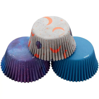 Wilton | Outer Space & Galaxy Cupcake Papers | Space Party Supplies NZ