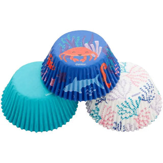 Wilton | Ocean Life Cupcake Papers | Under the Sea Party Supplies NZ
