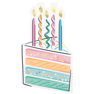 Birthday Napkins | Cake Party | Sweet Treat Party | Napkins 