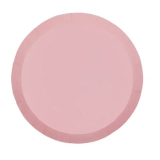 Five Star Classic Pink Plates - Lunch | Baby Shower Party Theme & Supplies
