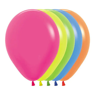 Neon Balloons 25 Pack | Neon Party Supplies NZ