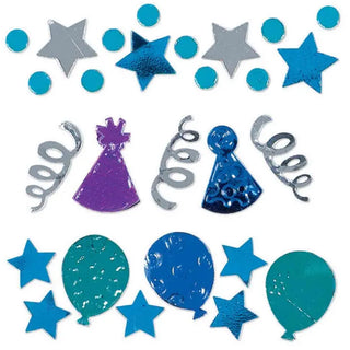 Blue Confetti | Blue Party Supplies NZ
