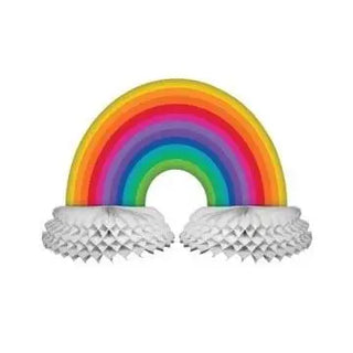 Rainbow Honeycomb Centrepiece | Rainbow Party Theme & Supplies