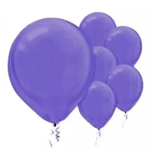 Amscan | Value Balloons Pack of 15 - New Purple