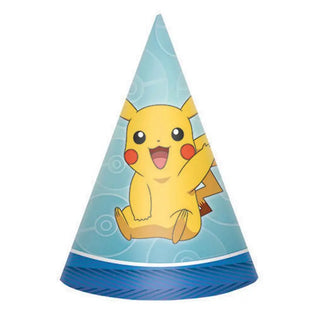 Pokemon Pikachu Blue Party Hats