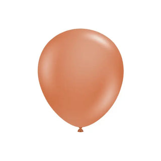 Giant Burnt Orange Balloon - 43cm