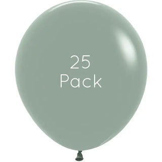 45cm Pastel Dusk Laurel Green Giant Balloons | Green Party Supplies NZ