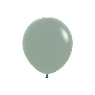 Giant 45cm Pastel Dusk Laurel Green Balloon | Sage Green Party Supplies NZ