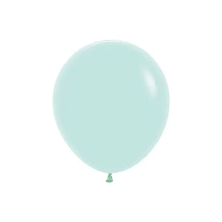 Giant Pastel Matte Green Balloon - 45cm