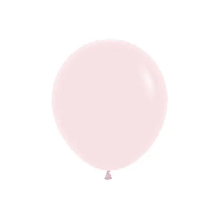 Giant Pastel Matte Pink Balloon - 45cm