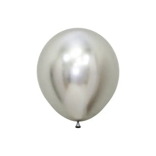 Giant Reflex Silver Balloon - 45cm