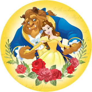 Beauty and the Beast Edible Cake Image | Beauty and the Beast Party