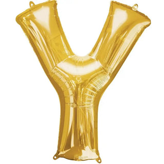 Y Gold Balloon | Gold Party Supplies