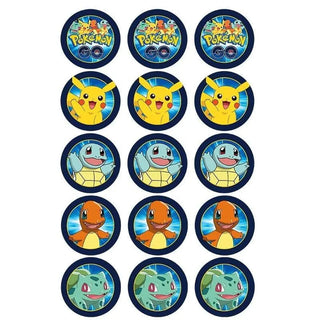 Pokemon Edible Cupake Images | Pokemon Party