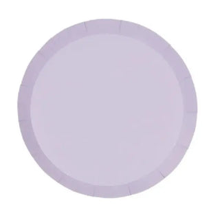 Five Star Pastel Lilac Plates - Lunch | Gender Reveal Party Theme & Supplies