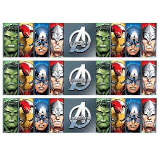 Avengers Cake Strip Edible Images